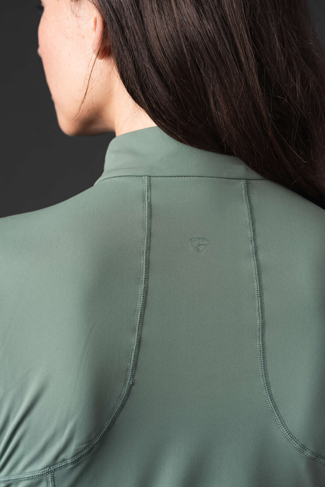 CATAGO Bree langærmet ridetrøje med half-zip