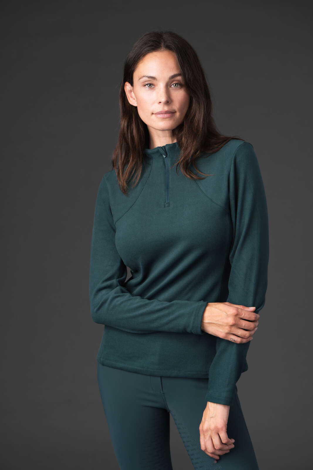 CATAGO Violetta half-zip genser