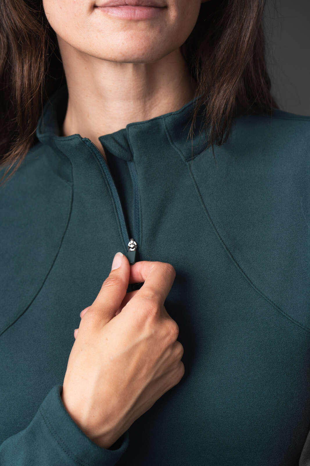 CATAGO Violetta half-zip genser