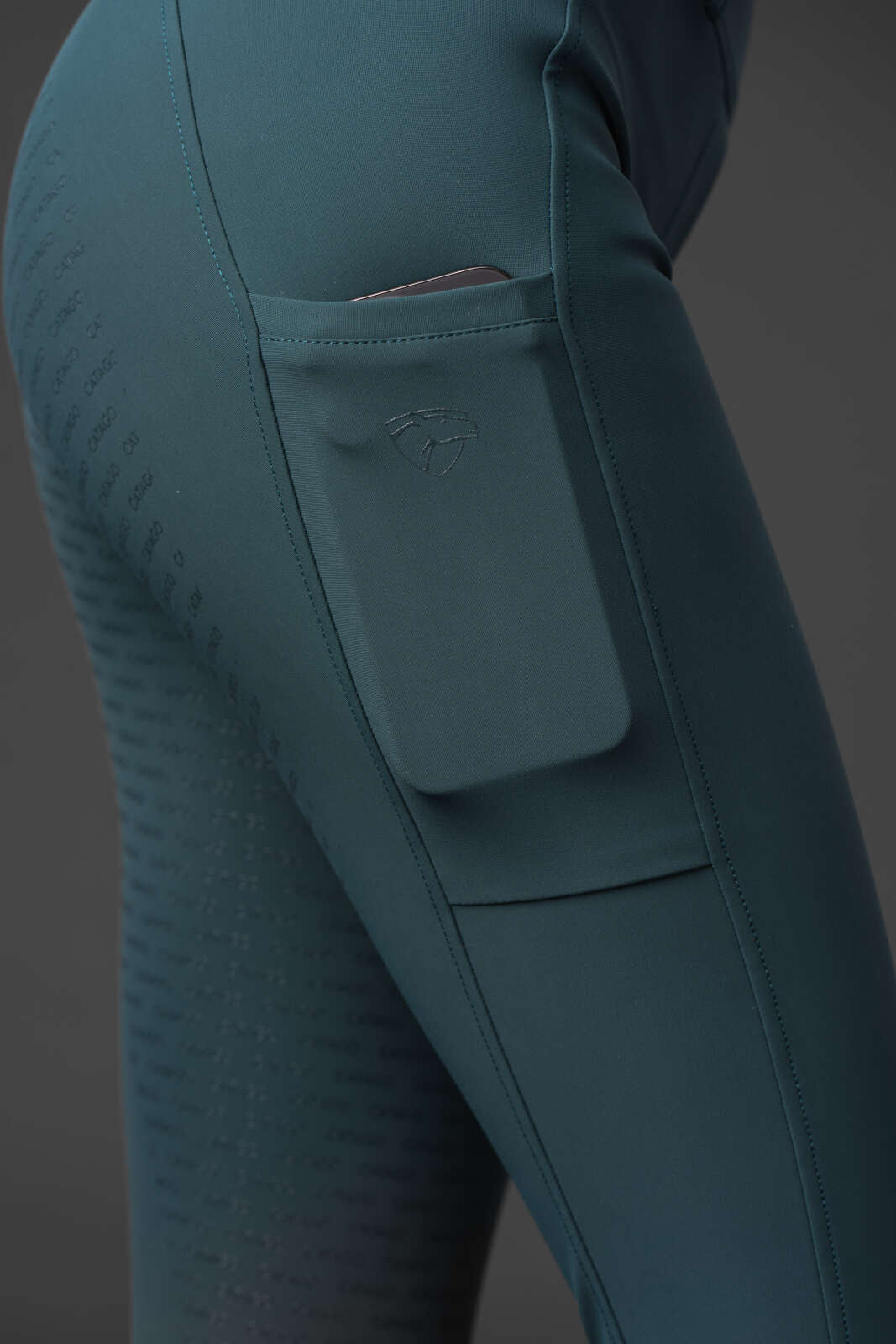 Catago River ridtights med belteløkke Fullgrip
