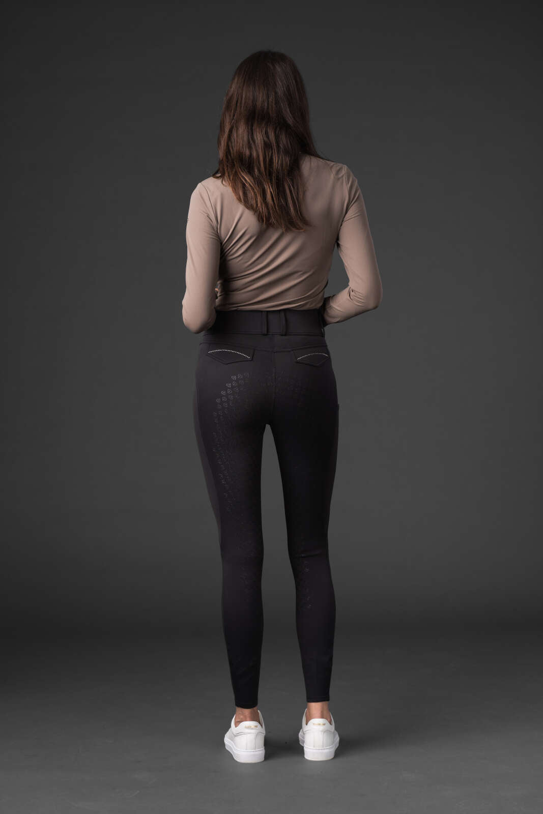 CATAGO Vesta ridebukse med krystaller, fullgrip