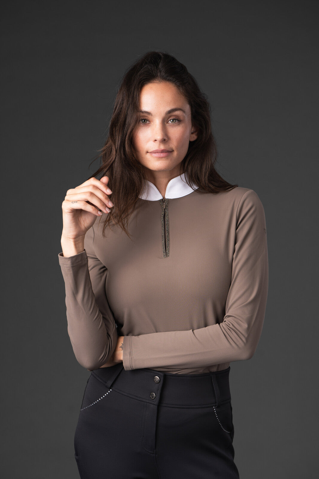 CATAGO Vinica Reitshirt mit Half-Zip