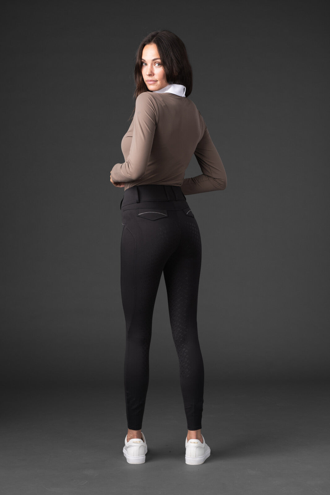 CATAGO Vesta breeches w/ crystal details, fullgrip