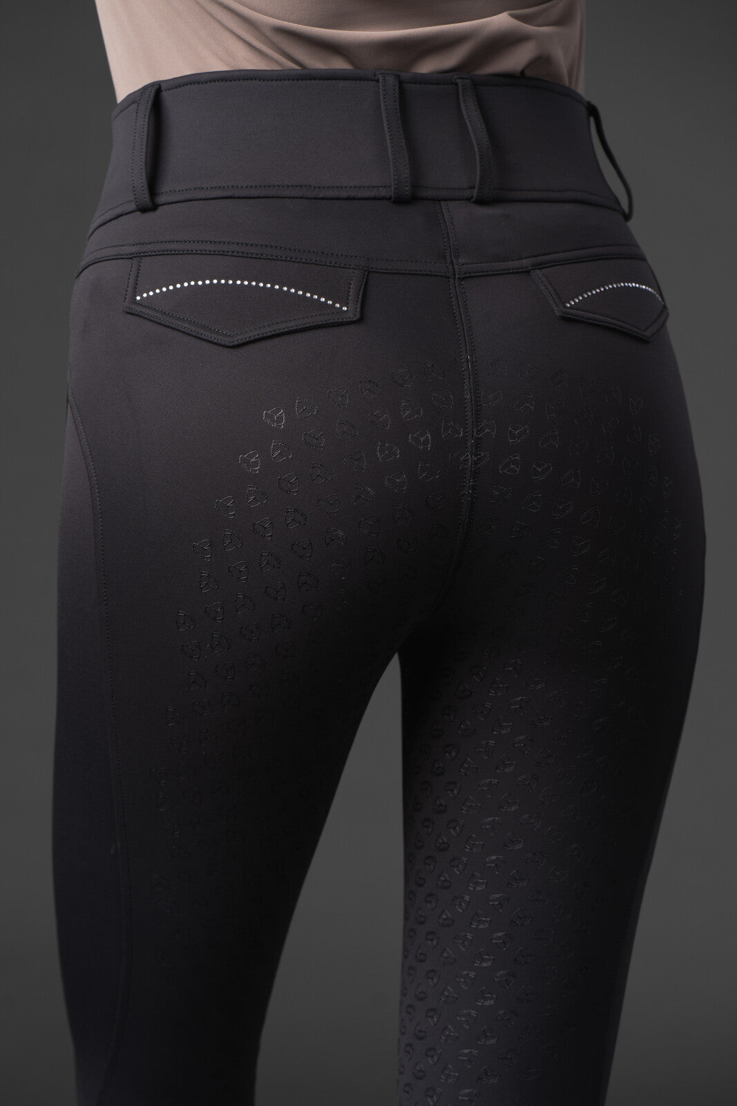 CATAGO Vesta breeches w/ crystal details, fullgrip