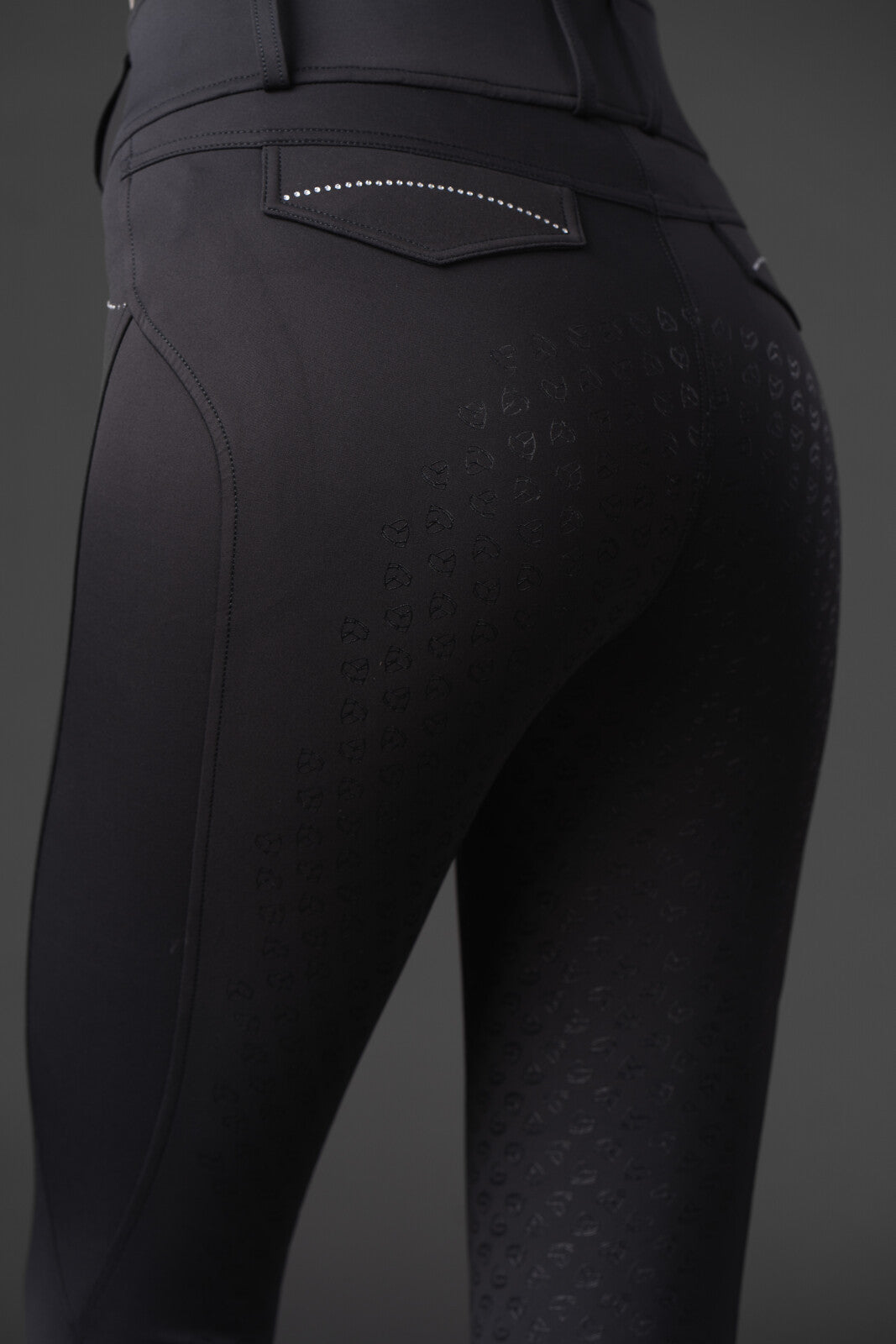 CATAGO Vesta breeches w/ crystal details, fullgrip