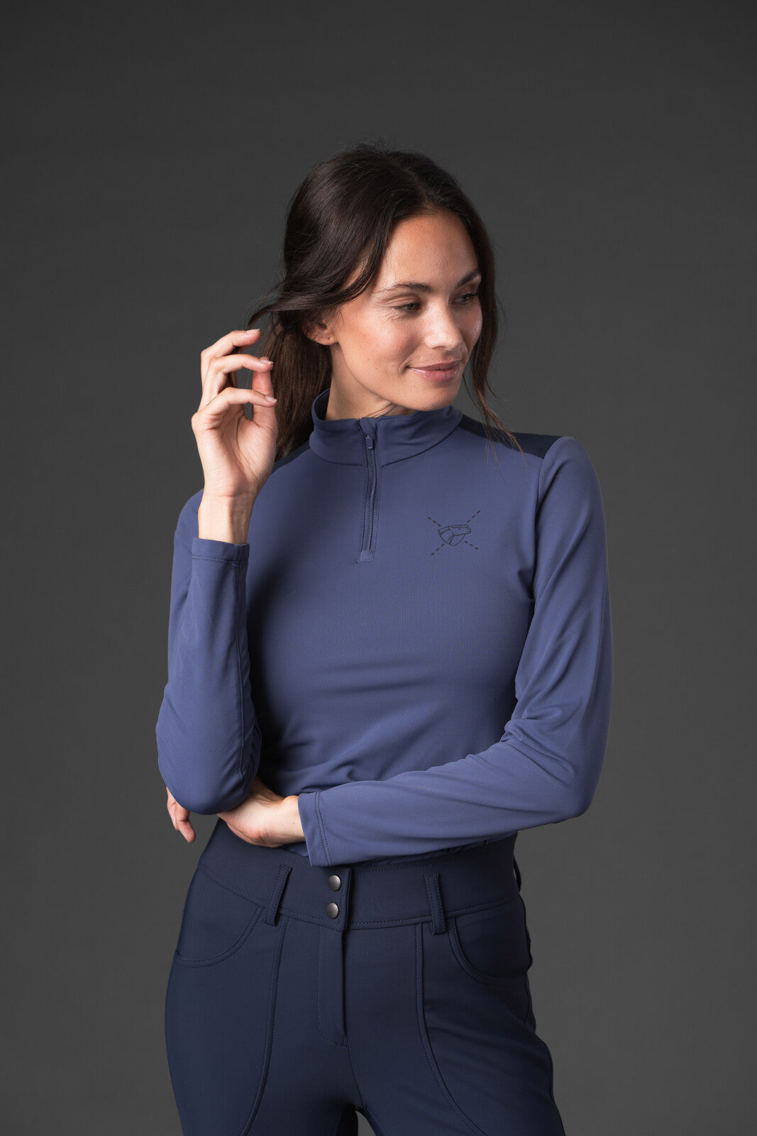 CATAGO Vivian half-zip tröja