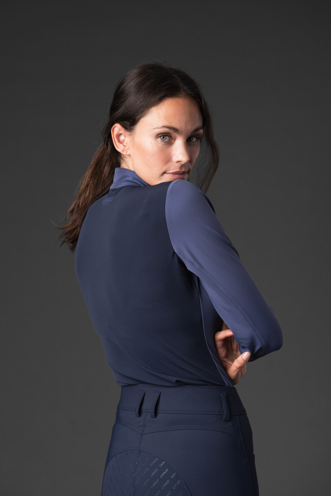 CATAGO Vivian half-zip tröja