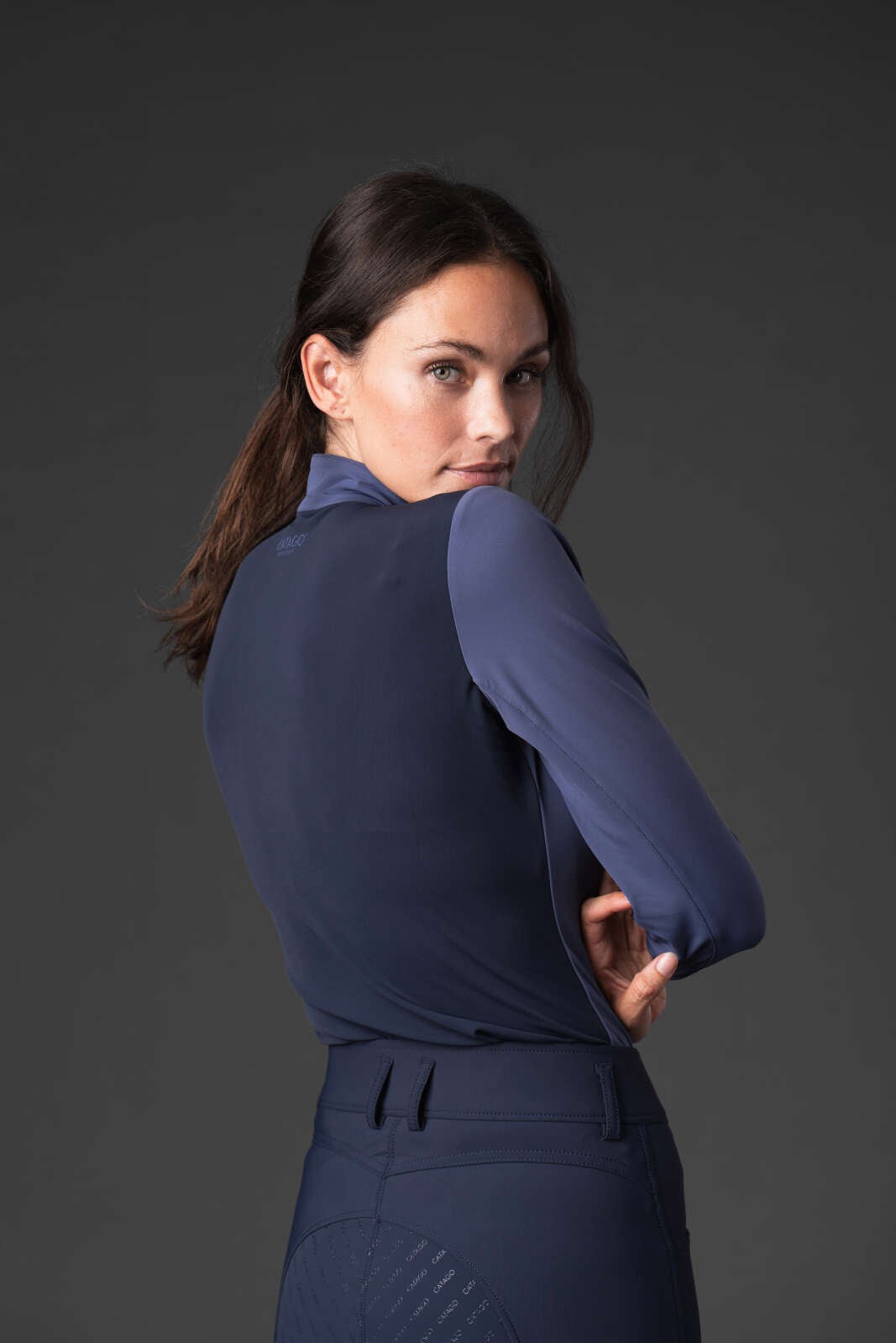 CATAGO Vivian half-zip genser