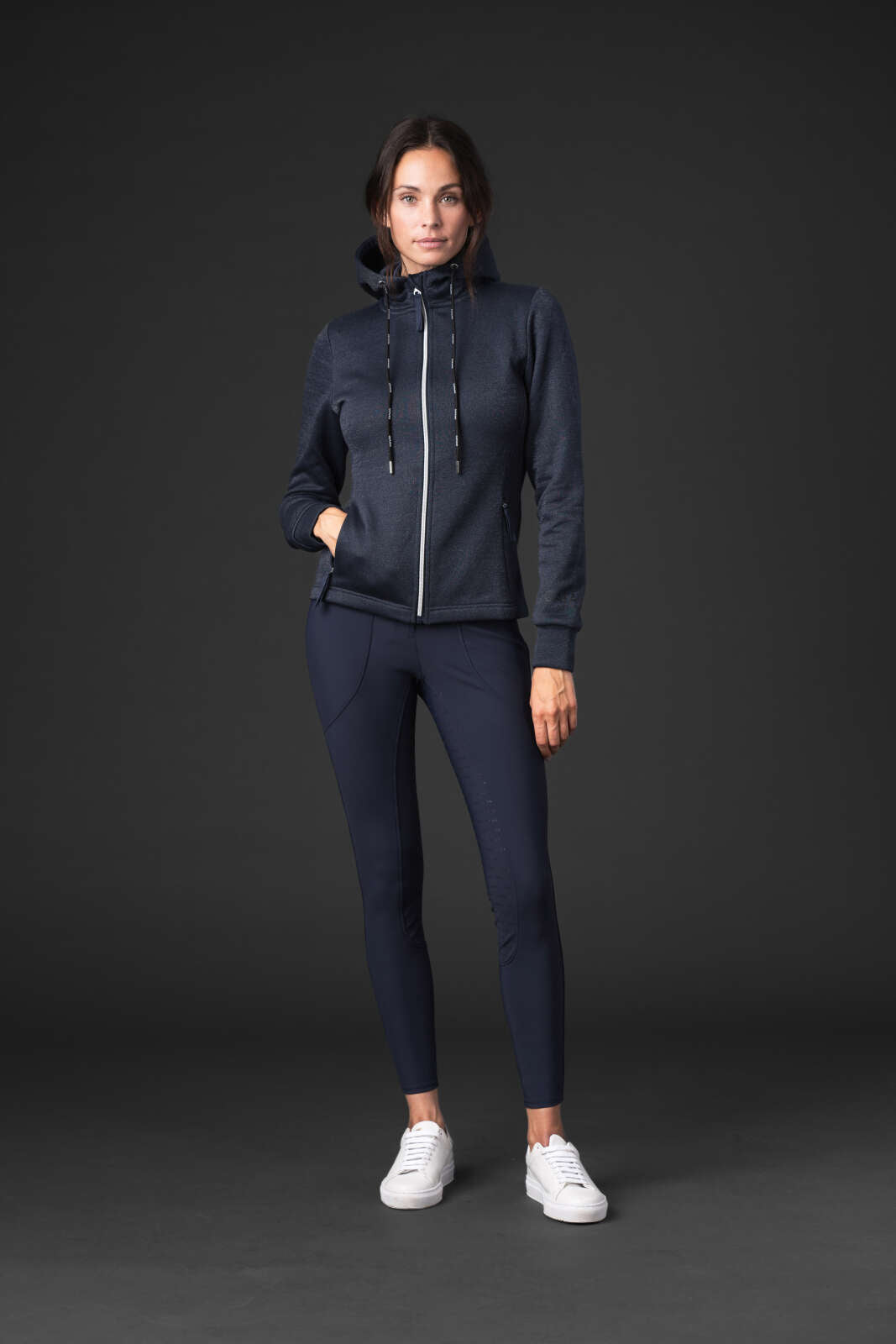 CATAGO Natalie hoodie med lynlås