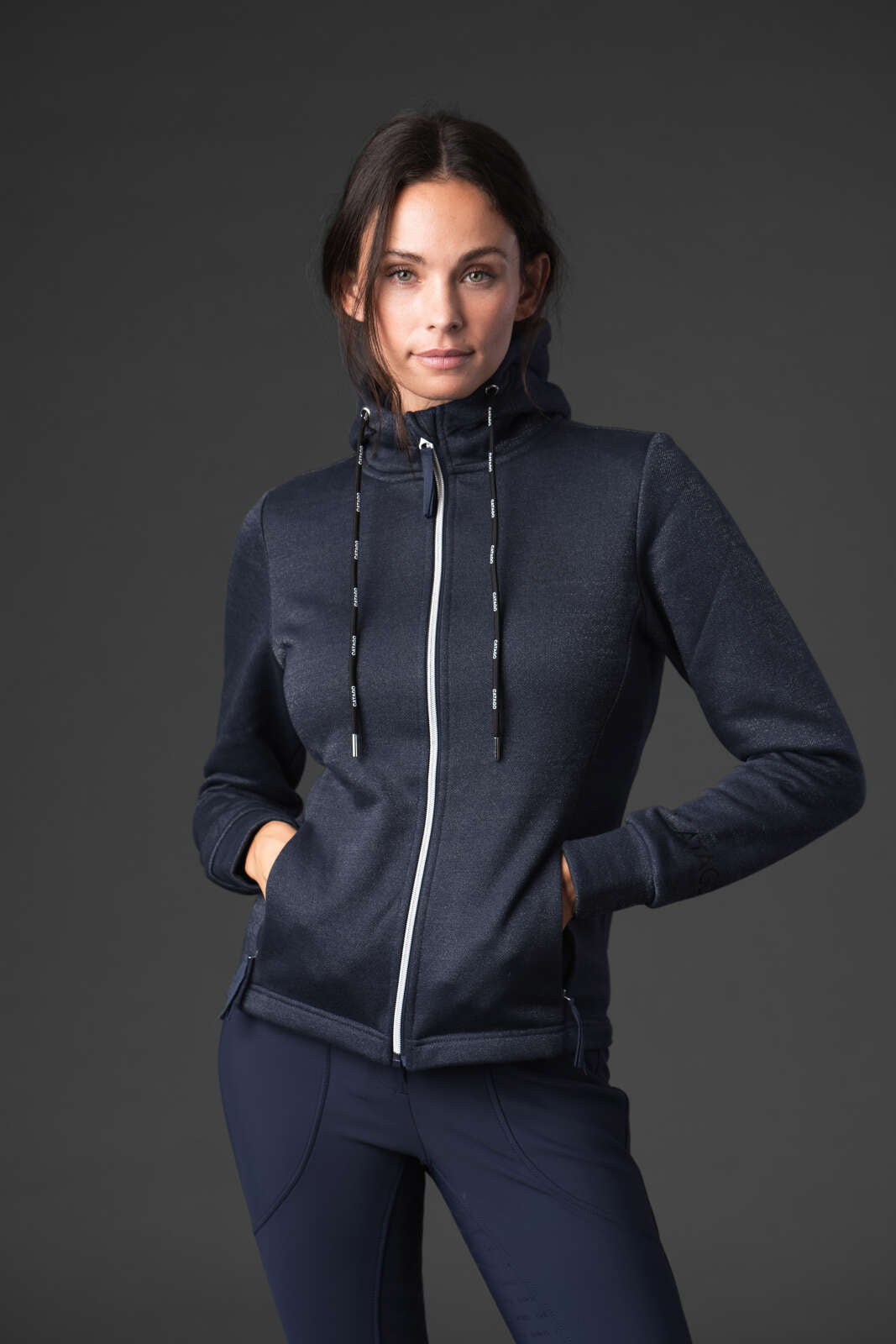 Catago Natalie hoodie med glidelås