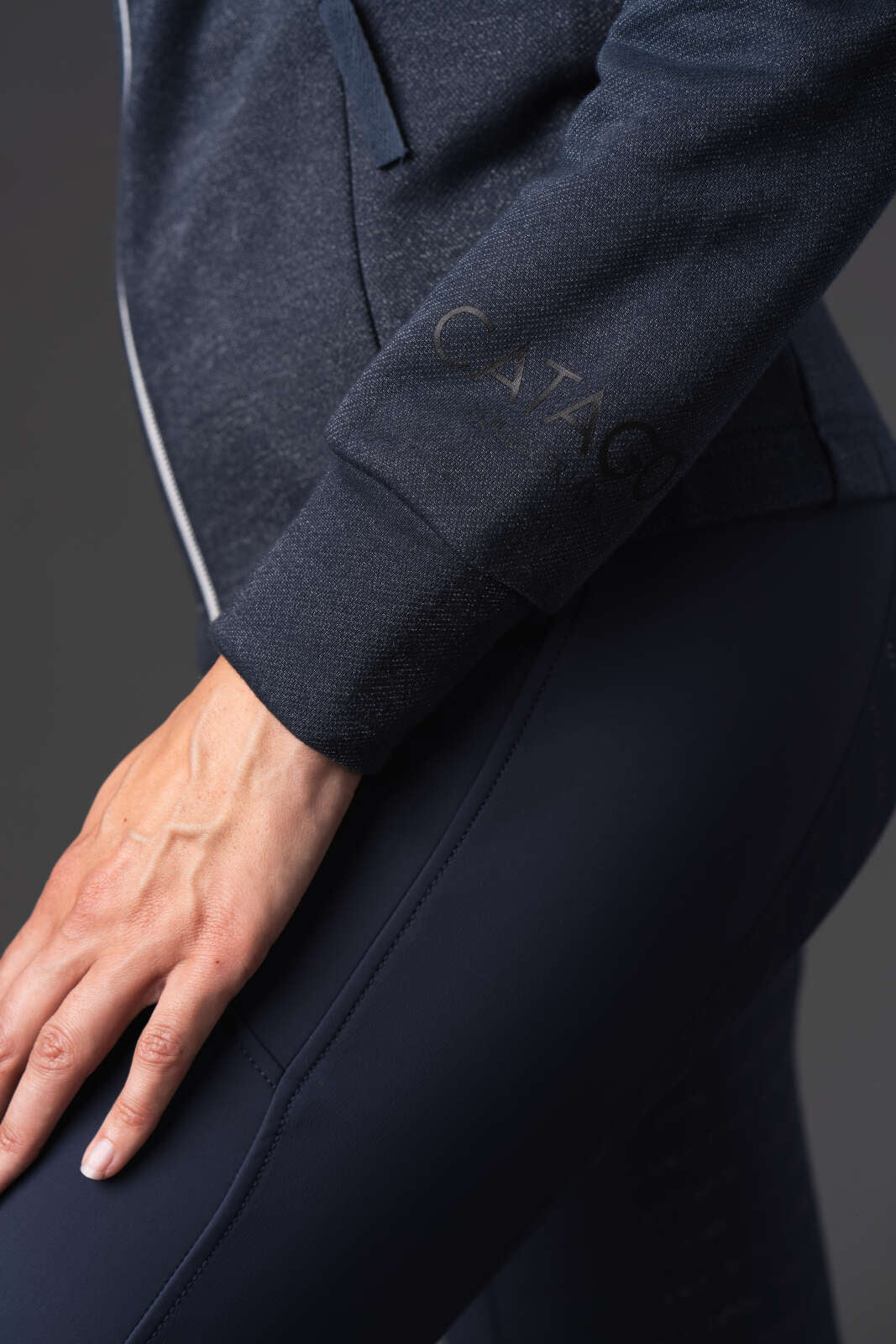 Catago Natalie hoodie med lynlås