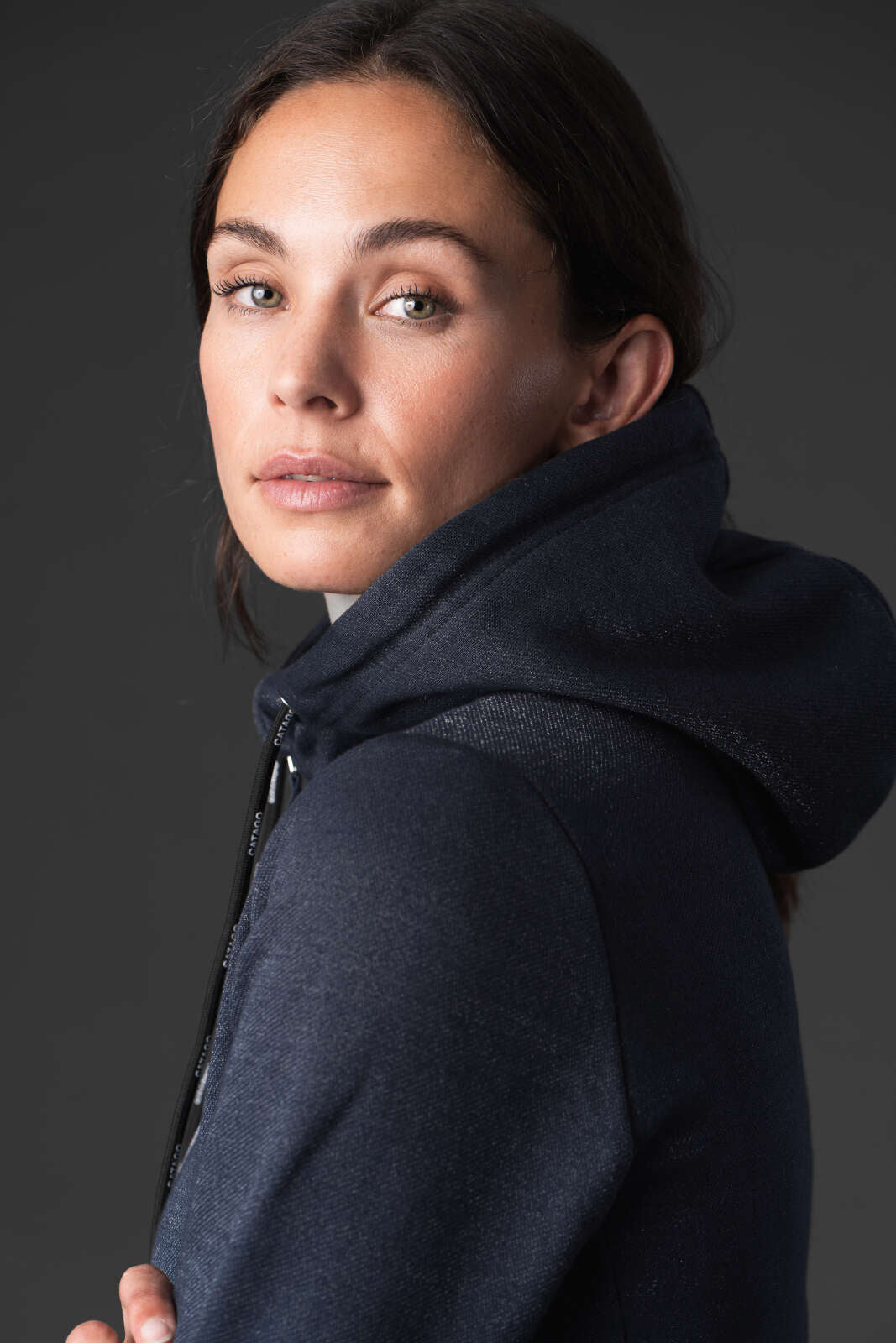 Catago Natalie hoodie med glidelås