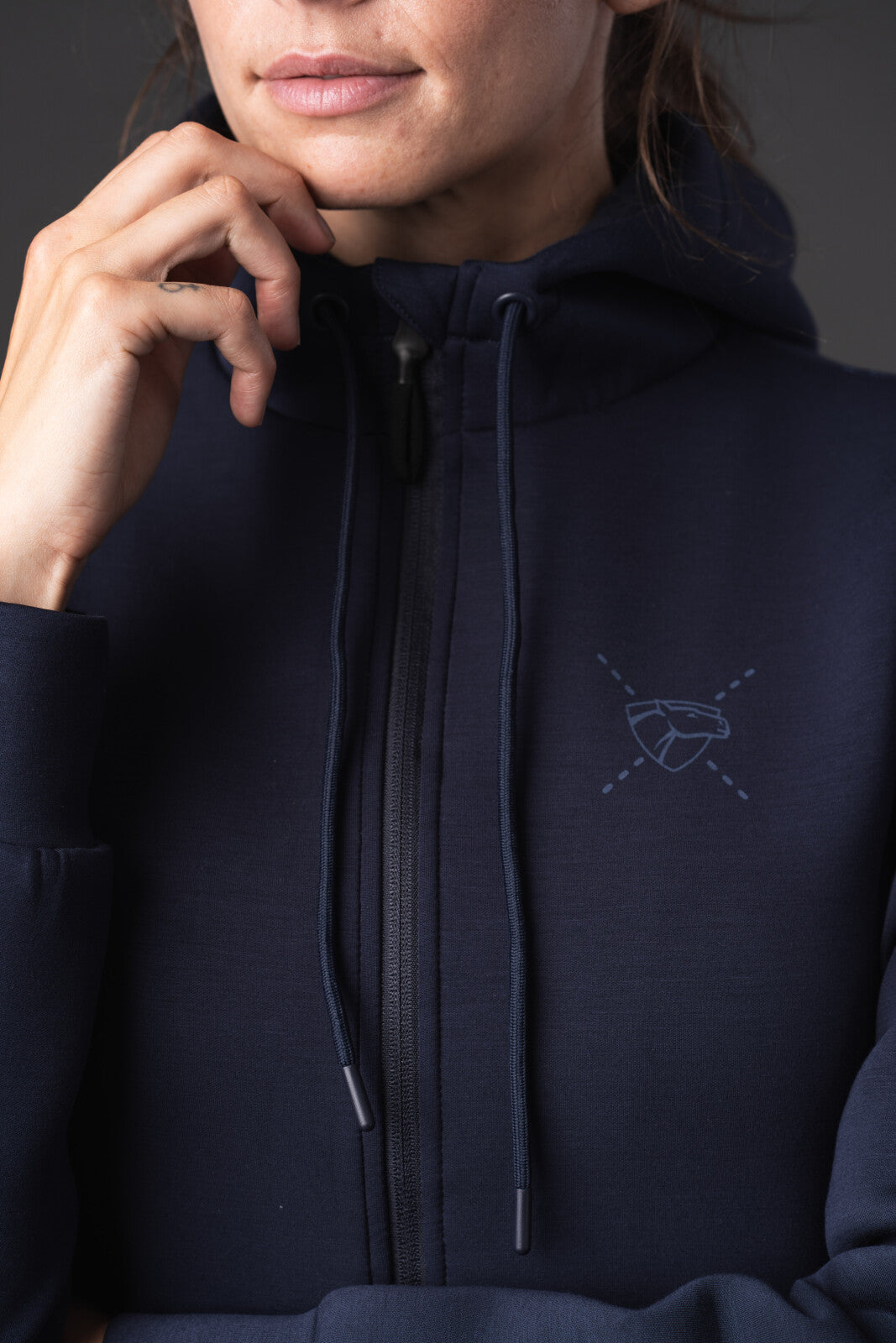 CATAGO Variana luvtröja med dragkedja