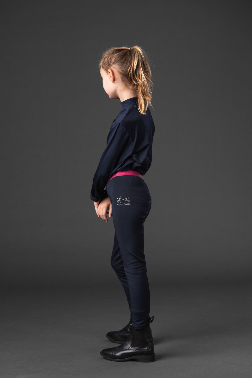 Equipage Verona winter riding tights for kids