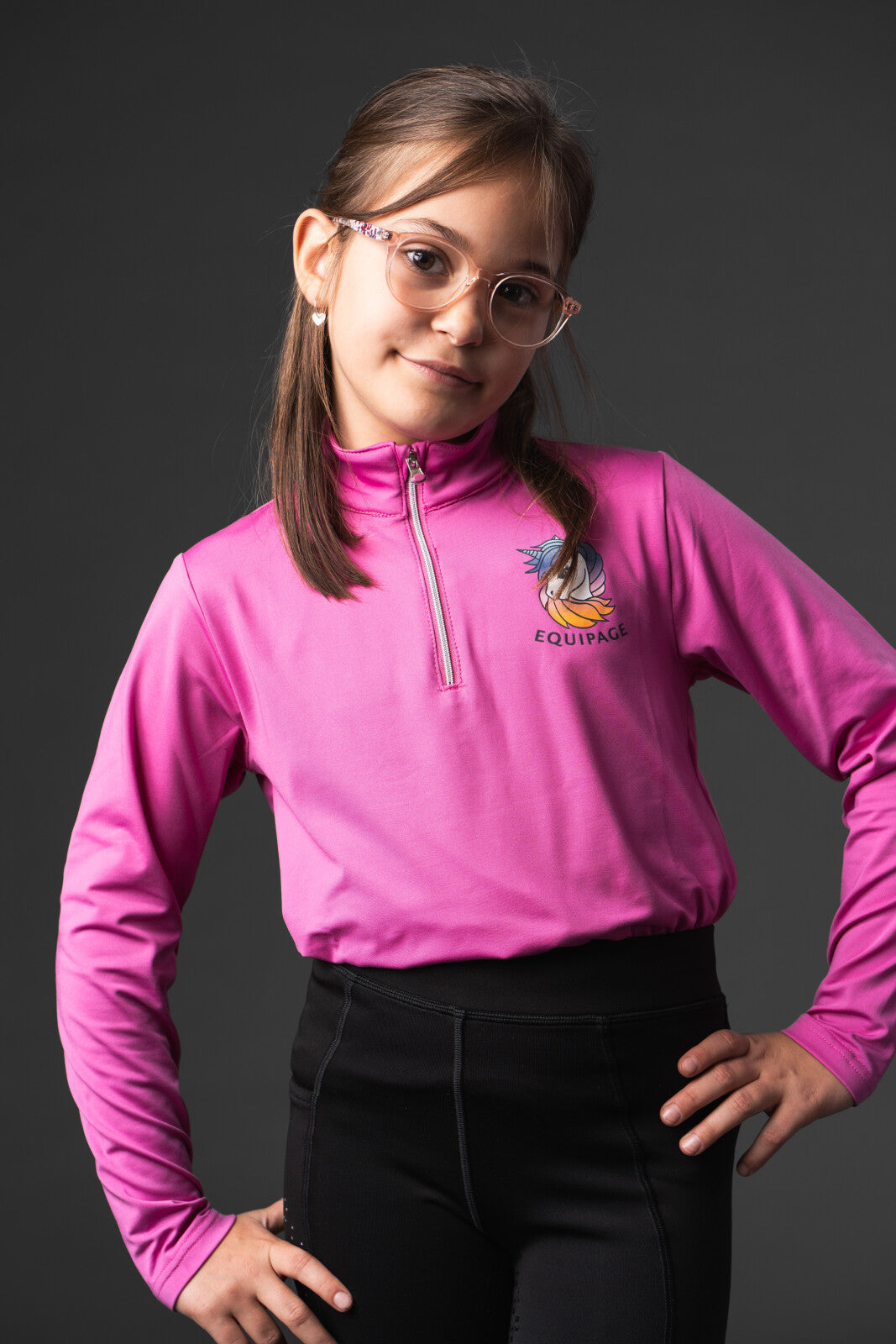 Equipage Valentina long sleeve pullover for kids