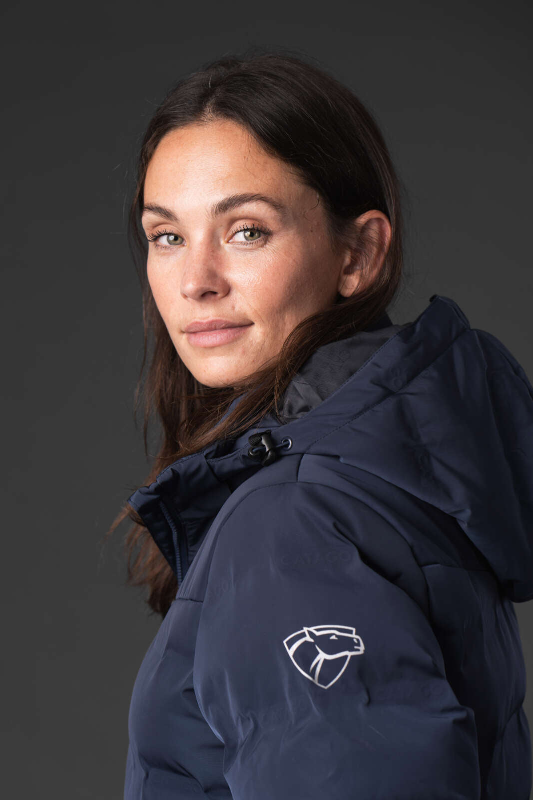 CATAGO Vita long padded riding jacket