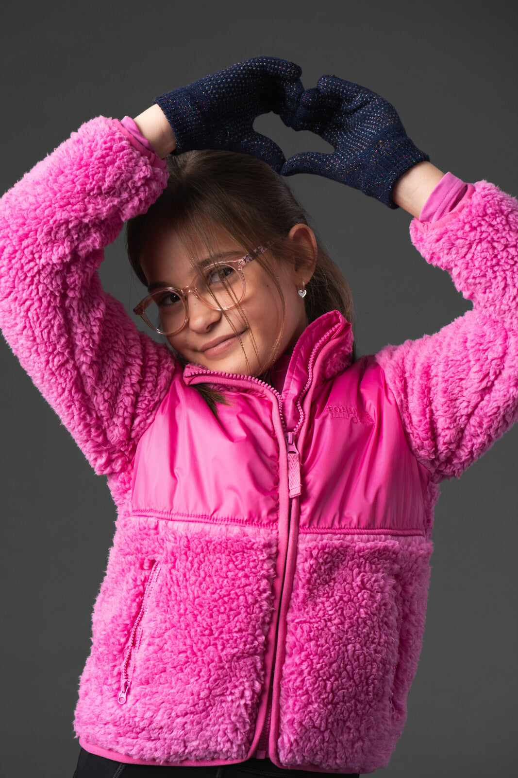 Equipage Vega teddy riding sweater for kids