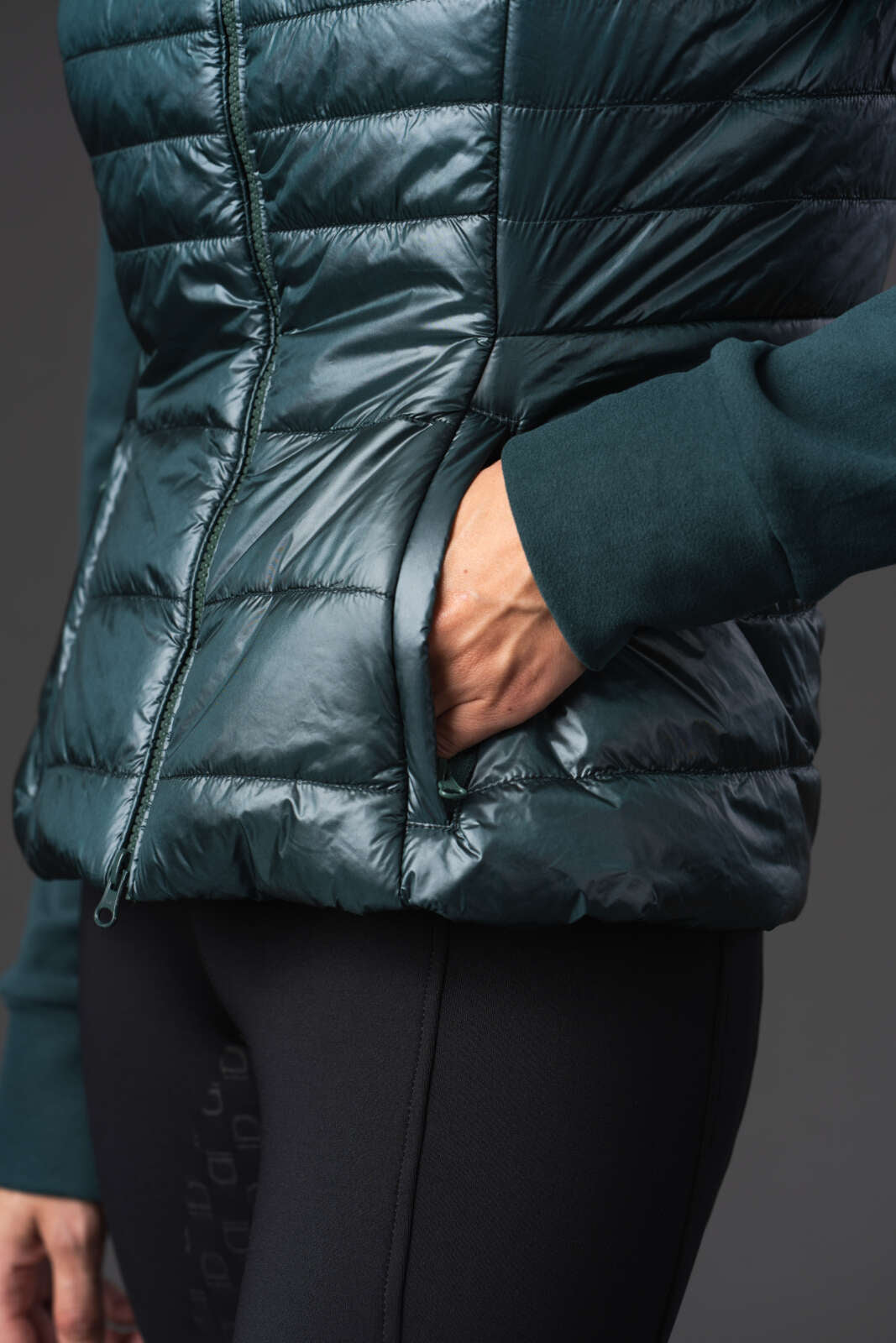 Equipage Valencia hooded riding vest