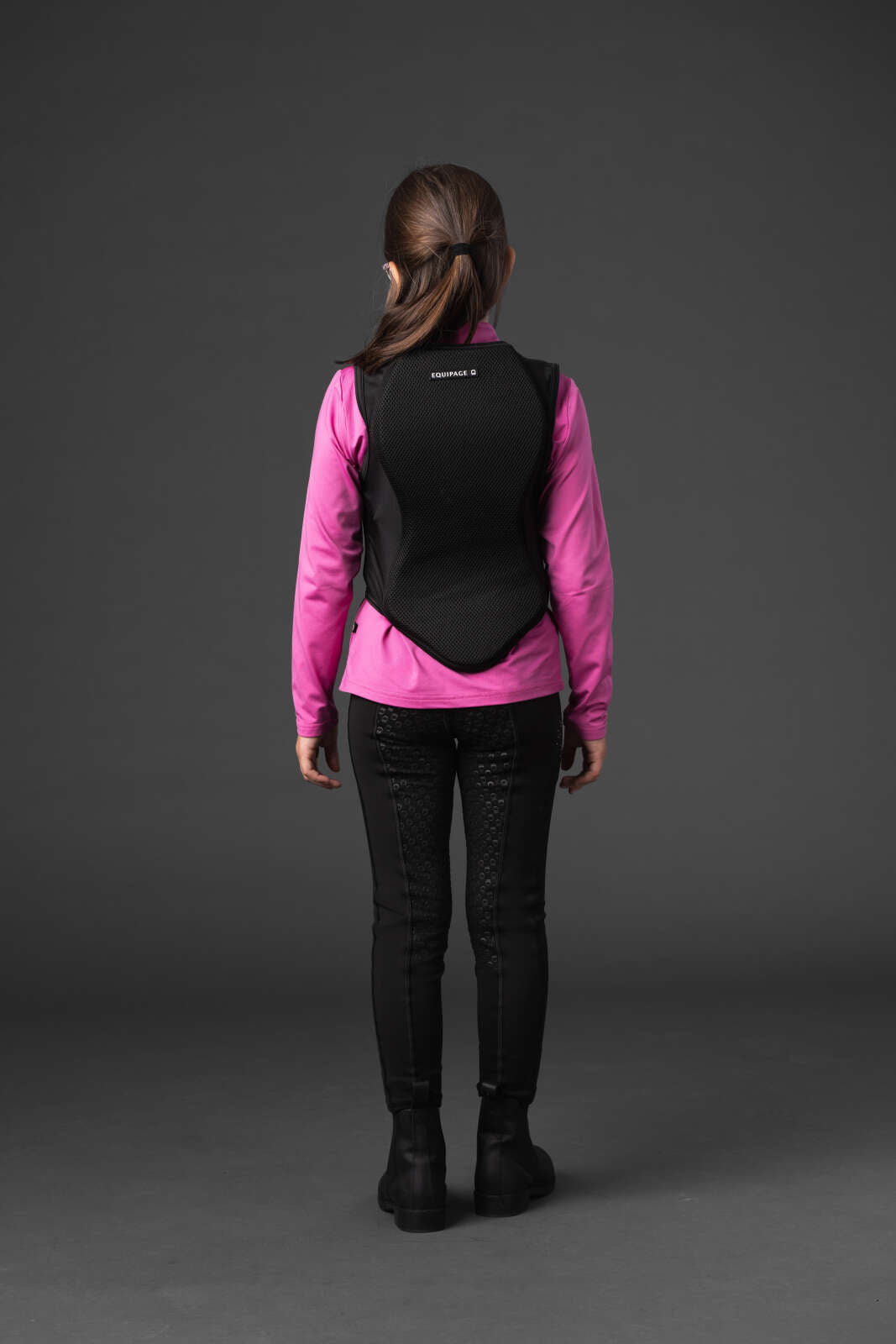 Equipage Sophia fullgrip winter riding tights for kids