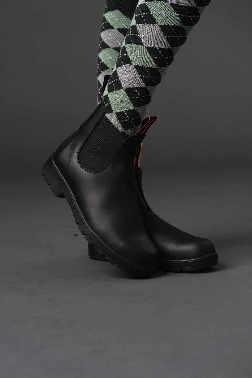 Equipage Vesper Reitstiefeletten mit Stahlkappe, schwarz