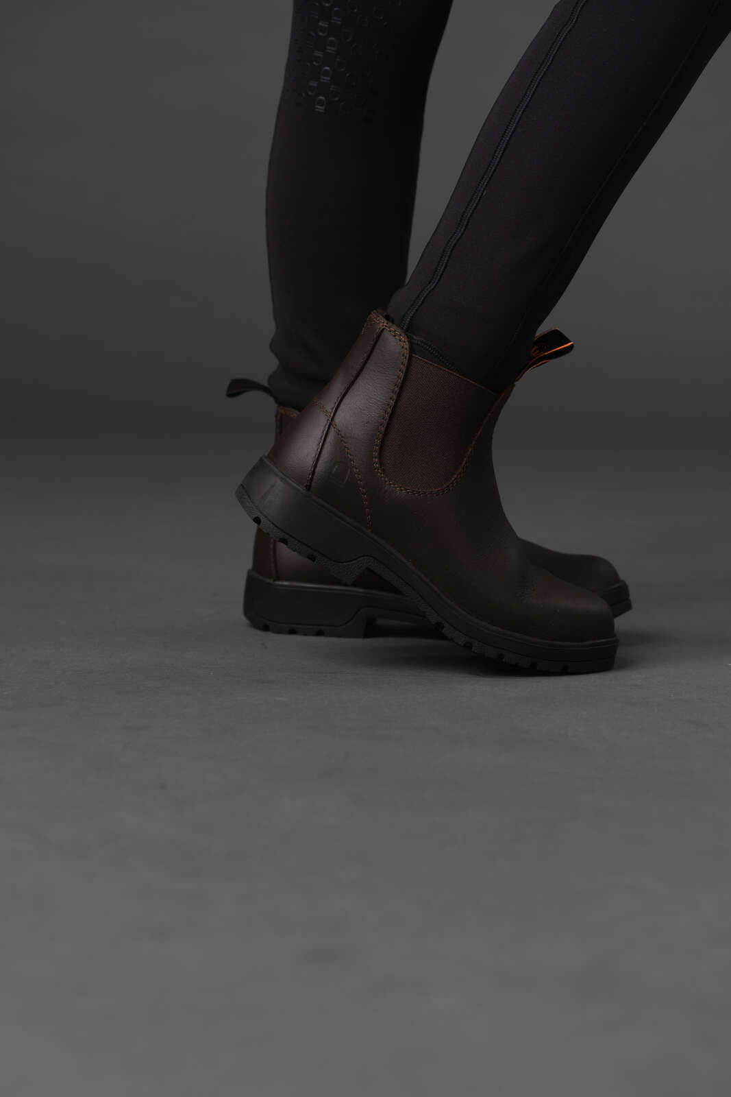 Equipage Vesper rideboots med ståltå, brun