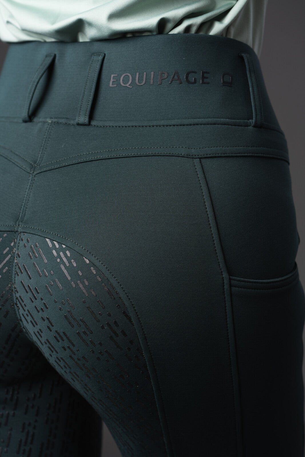 Equipage Shannon riding tights Fullgrip - Unamari