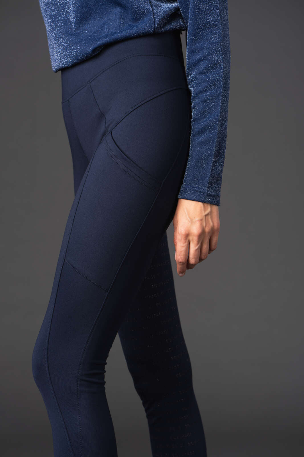 Equipage Vanda ride tights med fullgrip