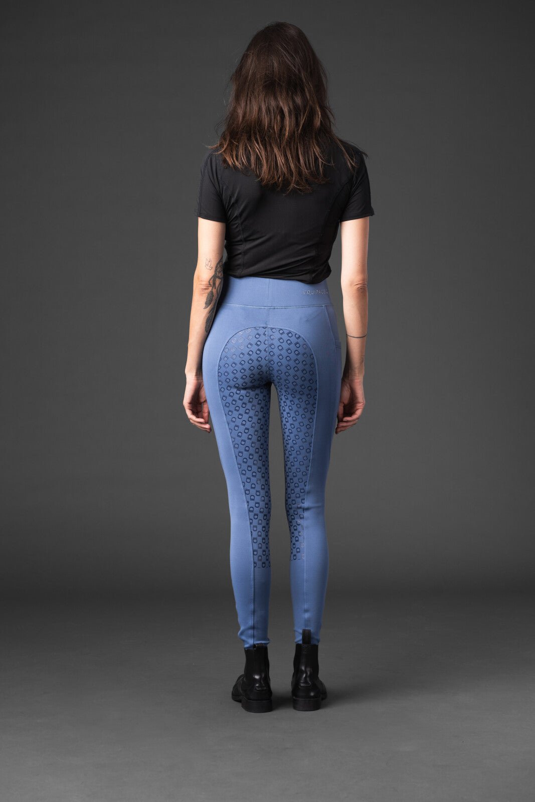 Equipage Safina winter riding tights Fullgrip - Unamari