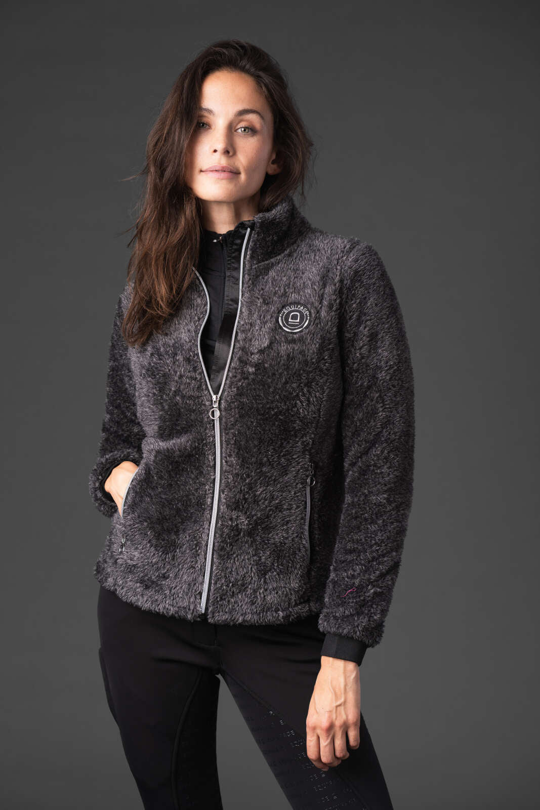 Equipage Vinnie teddy zip jacket