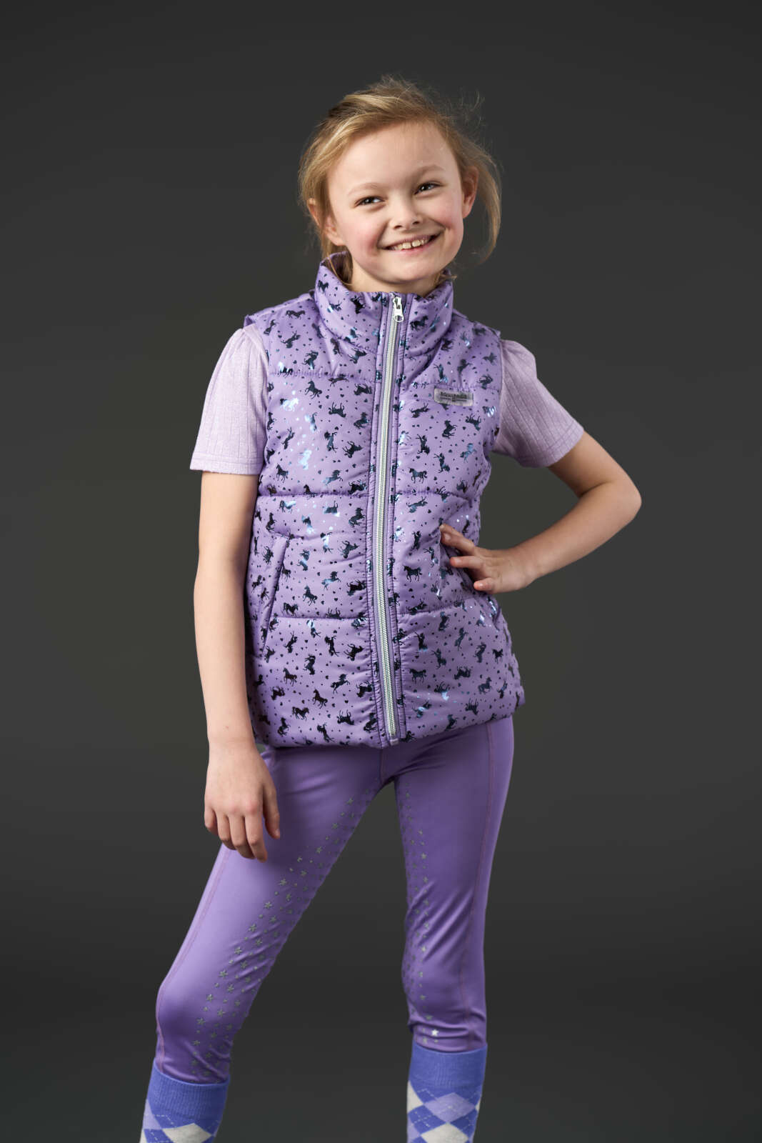 Equipage Alana ridevest for barn