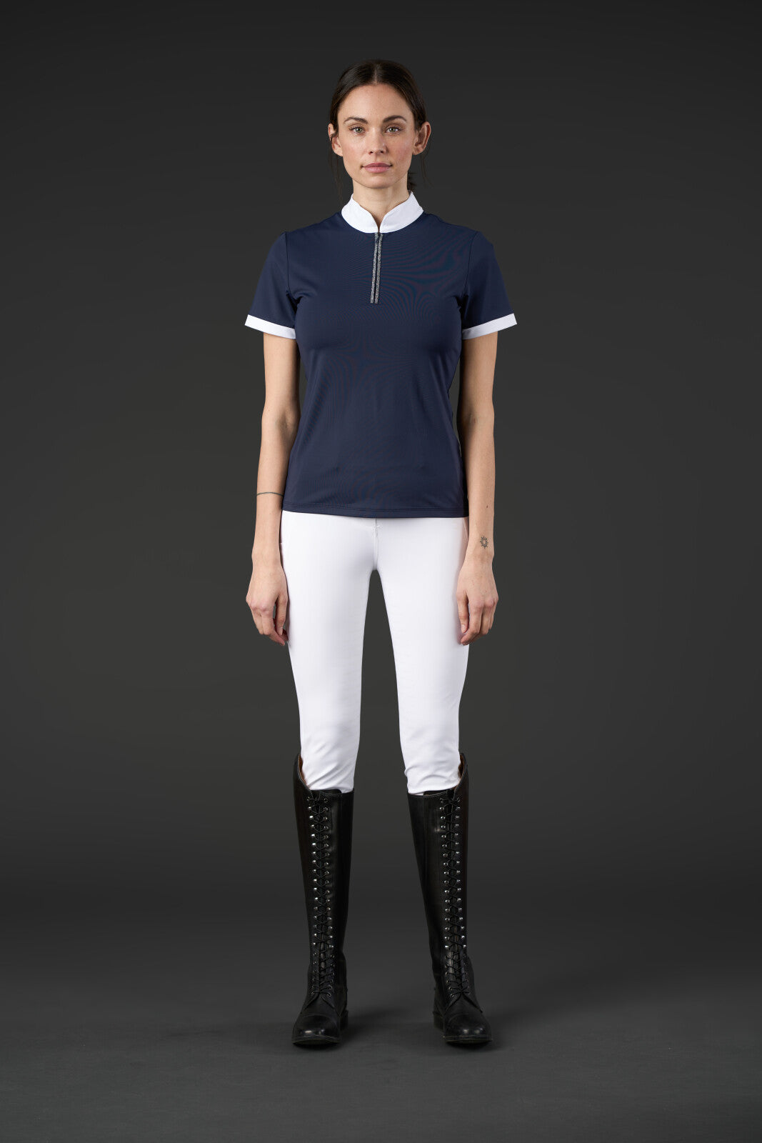 CATAGO Nice short sleeve competition blouse