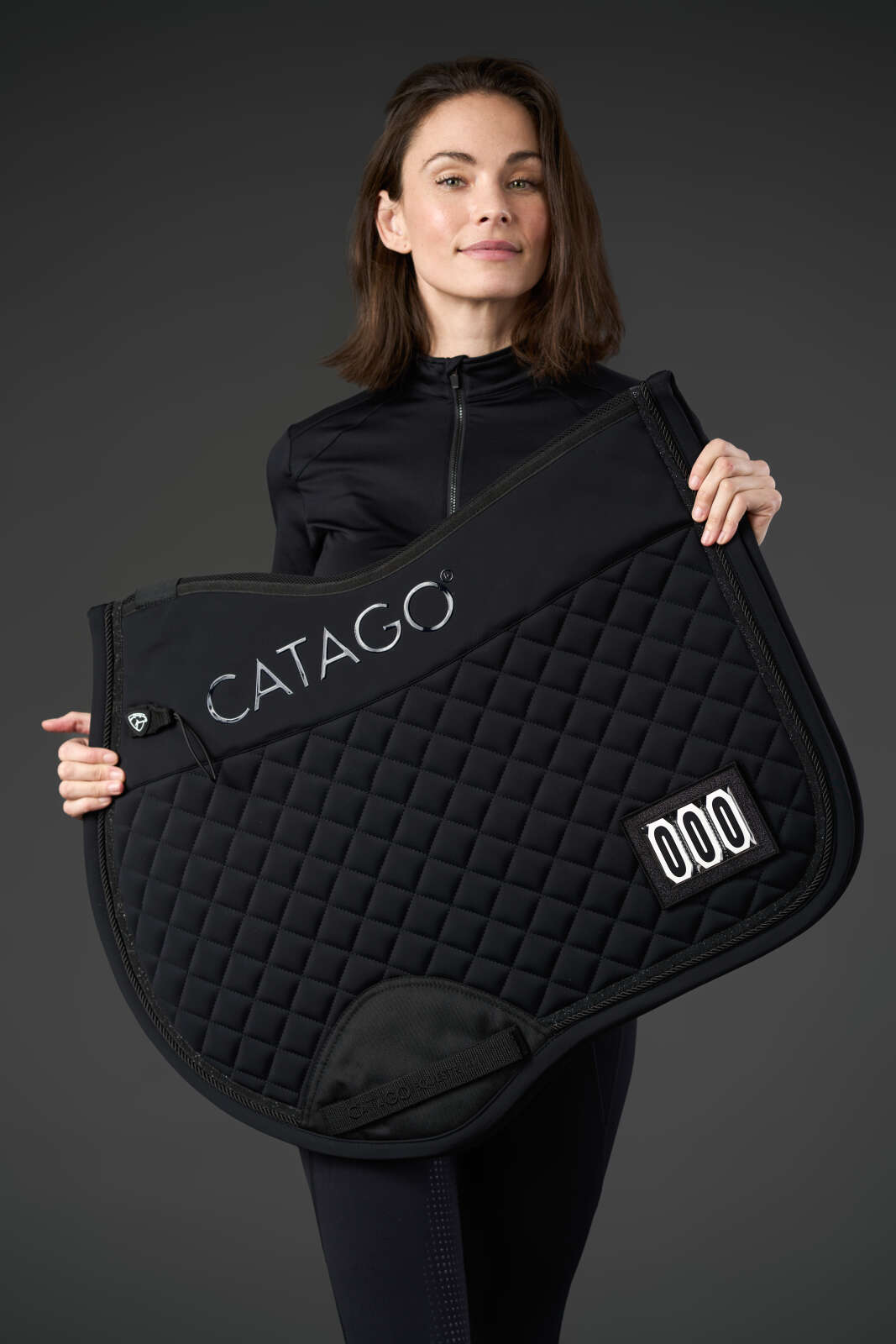 Catago Treasure 2.0 saddle pad, jumping