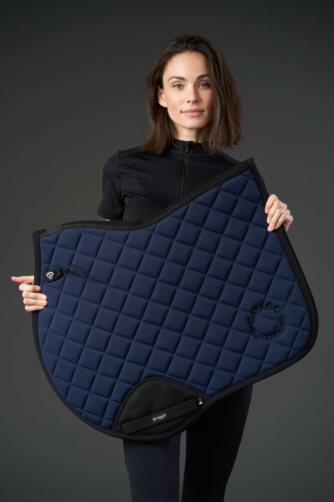Catago FIR-Tech Grand 2.0 saddle pad, jumping