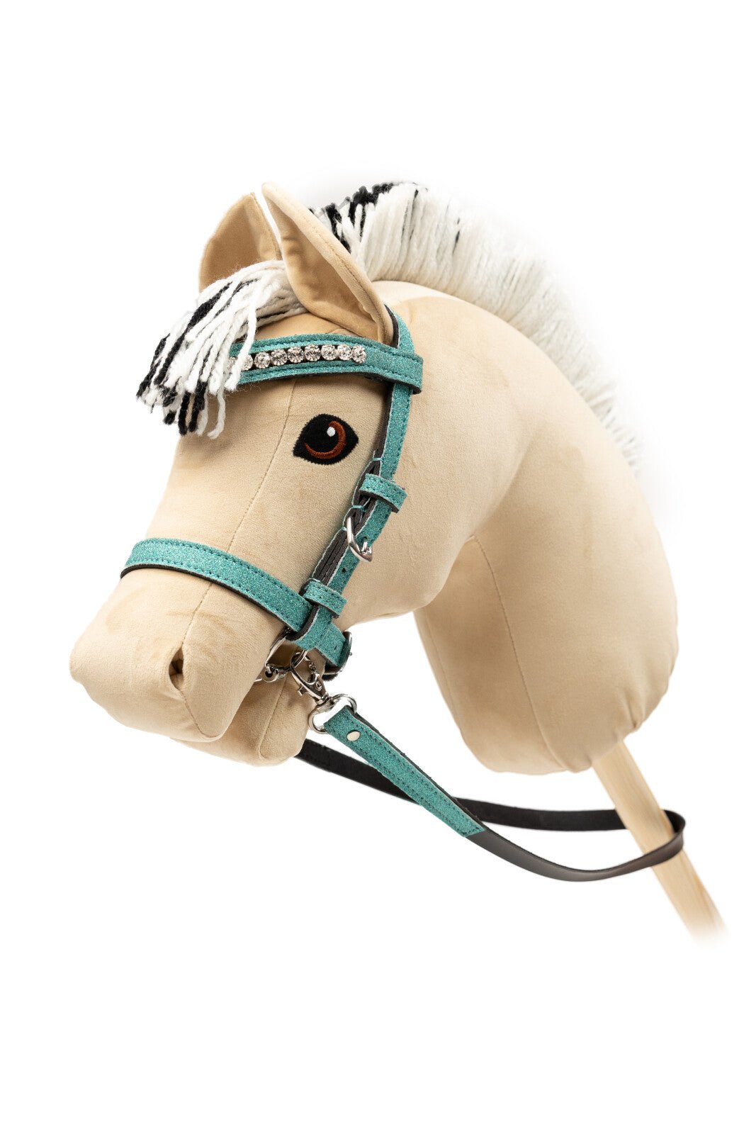 My Hobby Horse Trense, blue glitter - Unamari