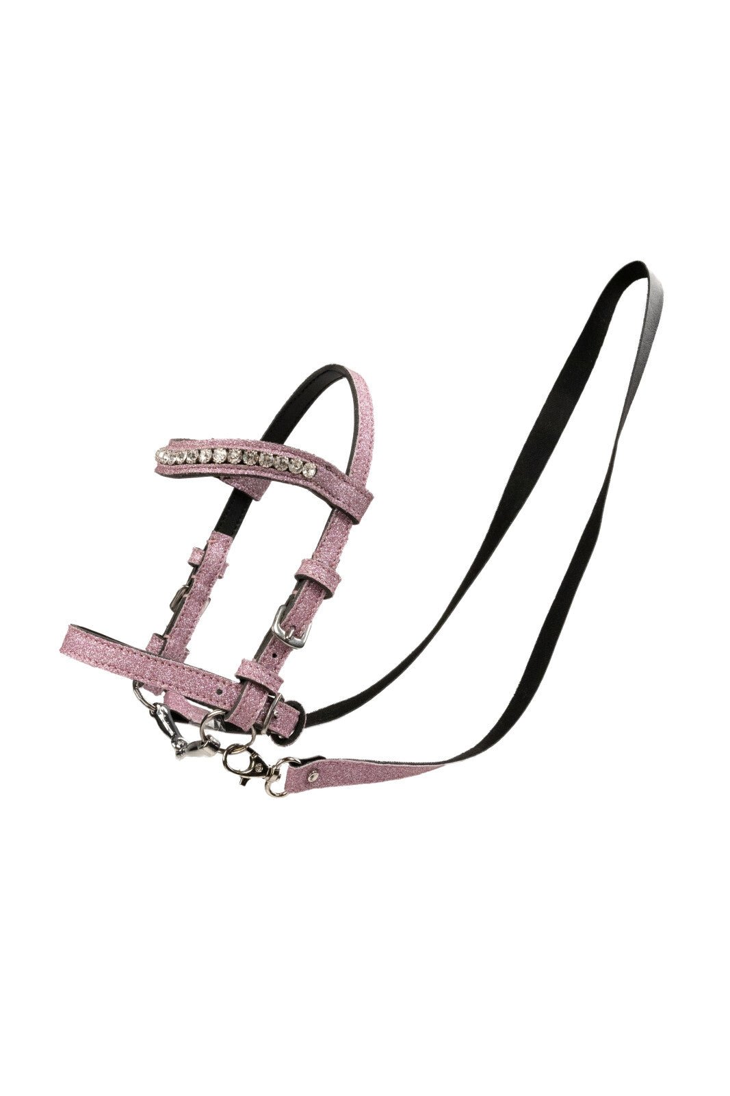 My Hobby Horse Bridle, pink glitter - Unamari