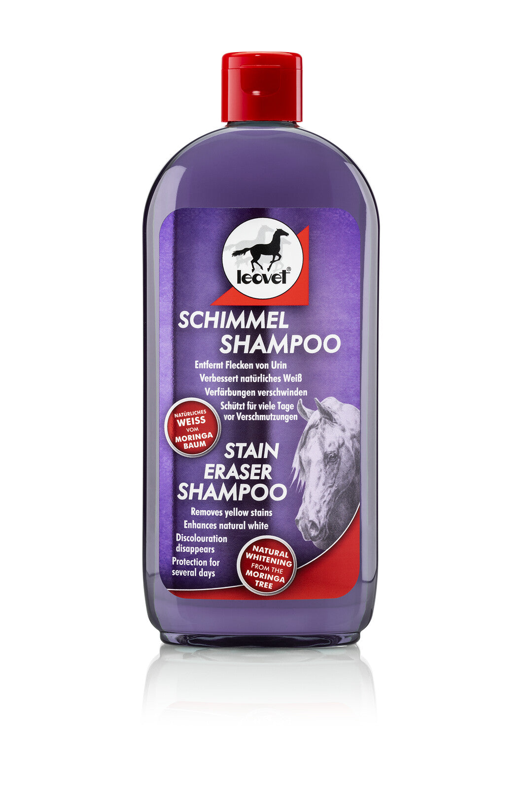 Leovet Shiny white stain eraser shampoo