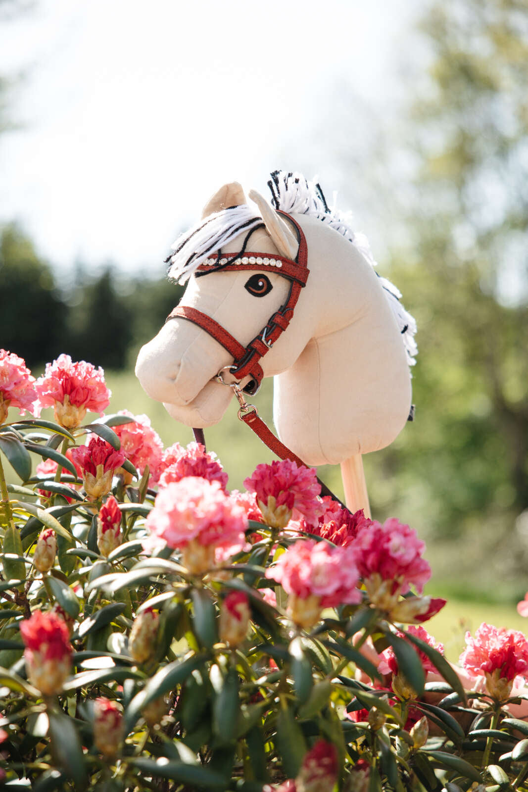 My Hobby Horse Trense, rot glitzernd