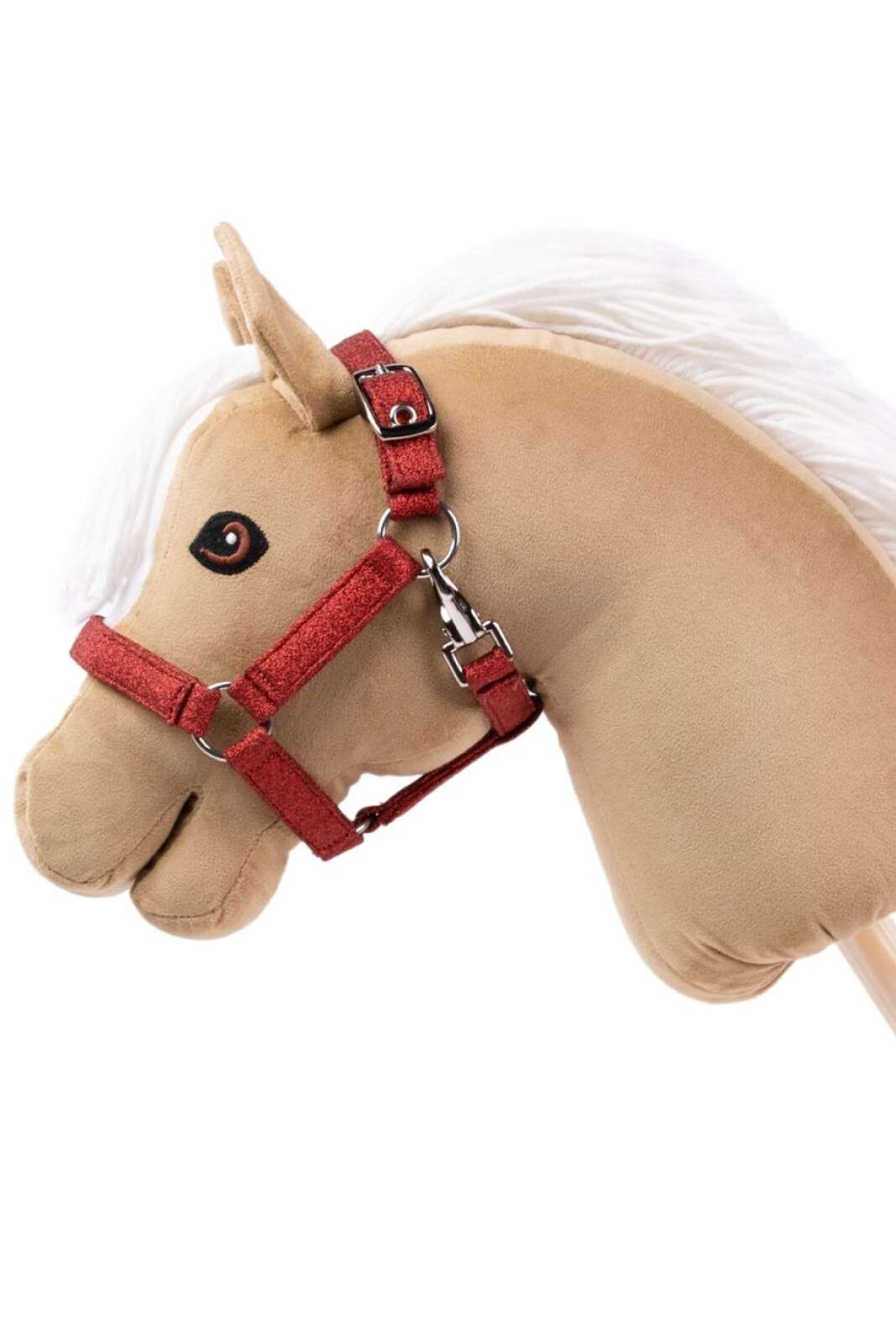 My Hobby Horse Halter, red glitter