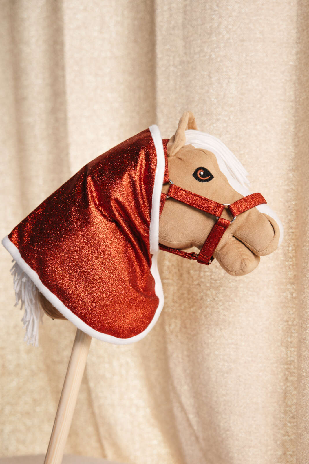 My Hobby Horse Halfter, rot glitzernd