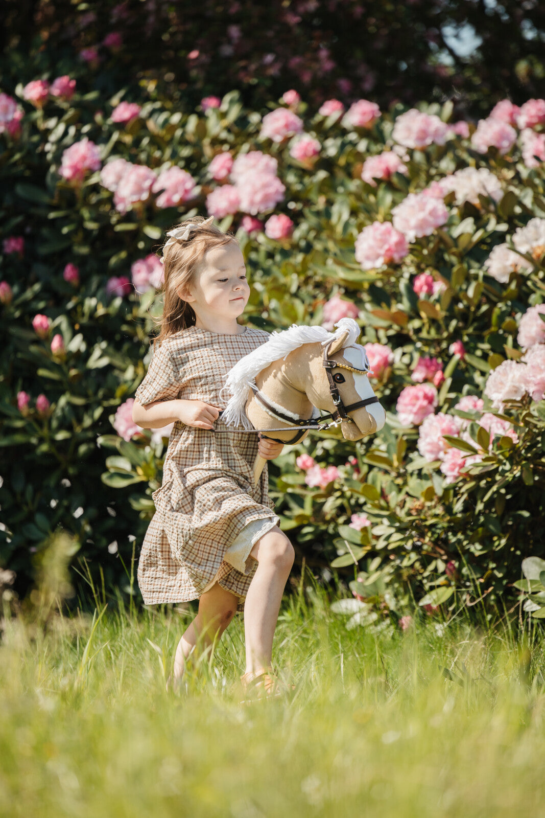 My Hobby Horse Trense brun, med guldsten