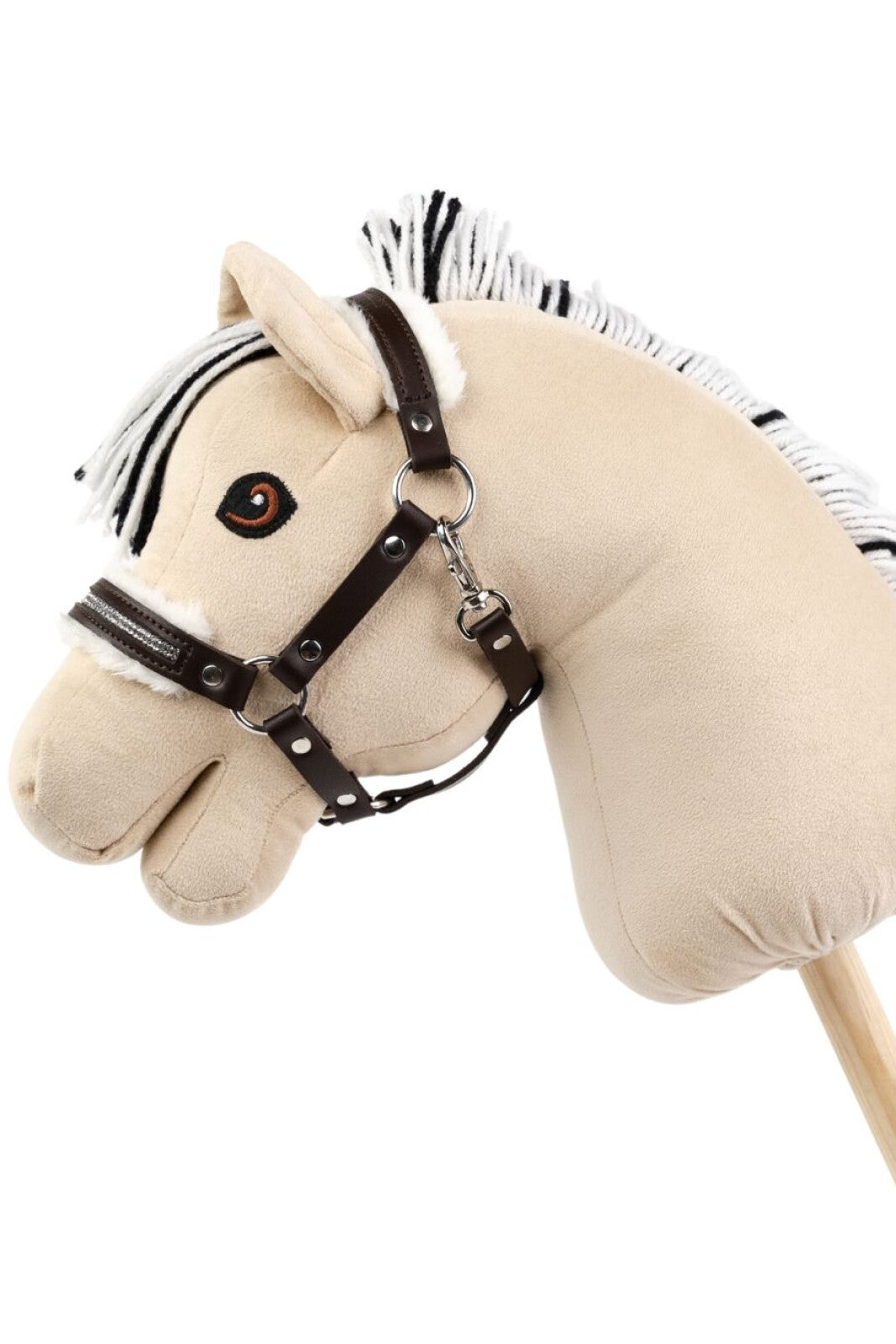 My Hobby Horse Halfter mit Plüsch und Steinen