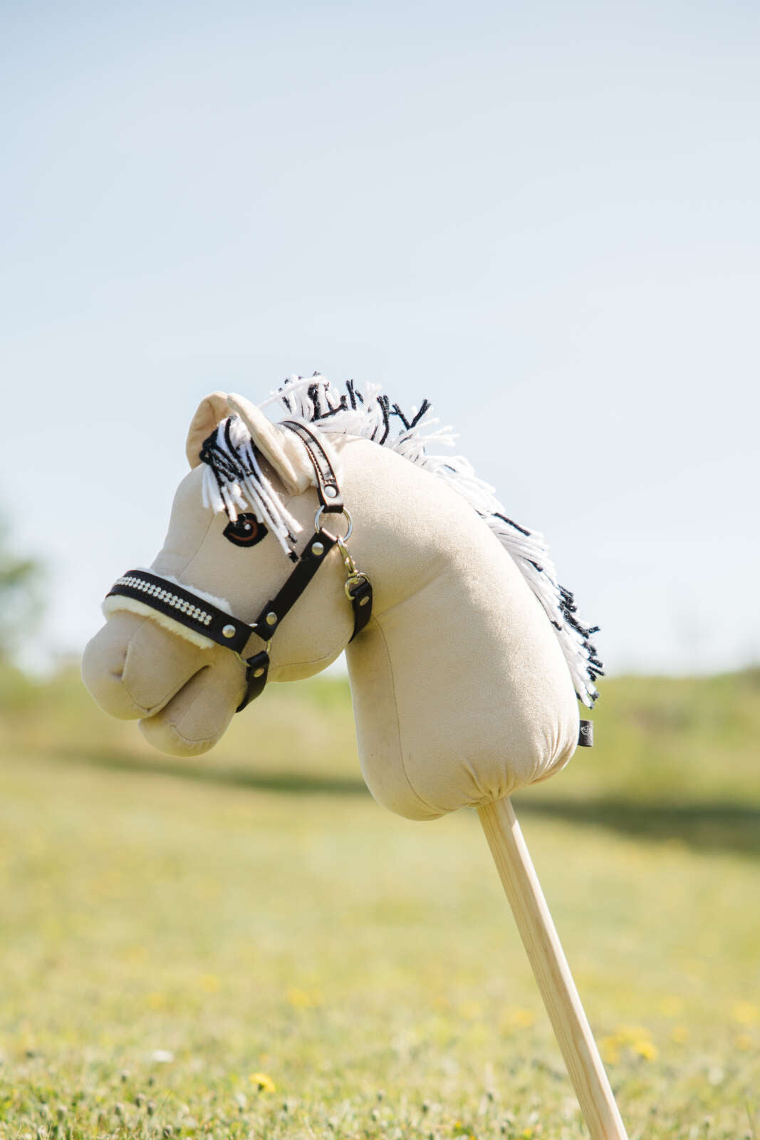 My Hobby Horse Halfter mit Plüsch und Steinen