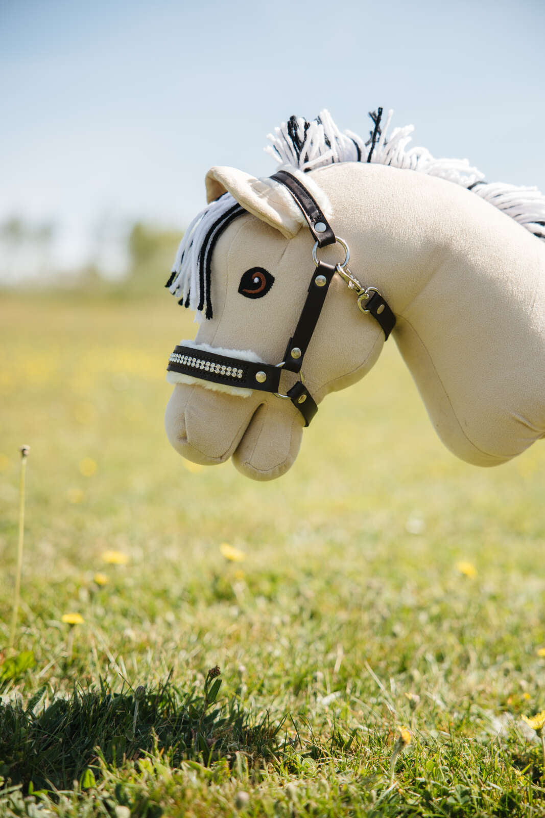 My Hobby Horse grimma med plysch och stenar