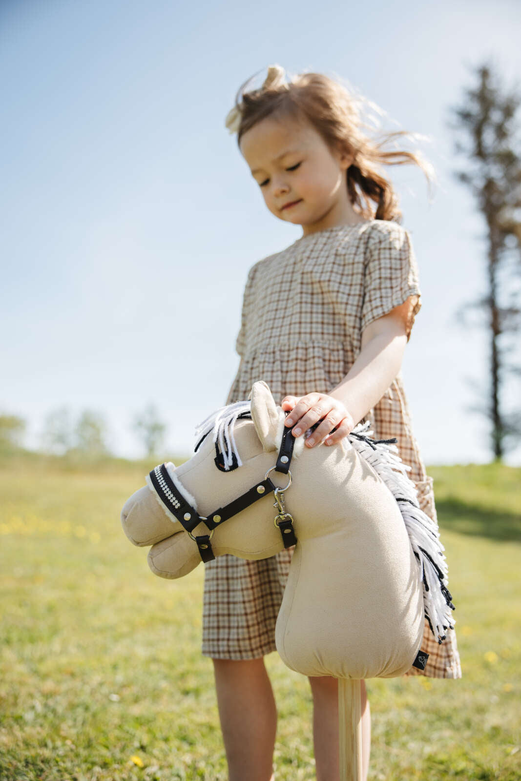 My Hobby Horse Grime med plys og sten