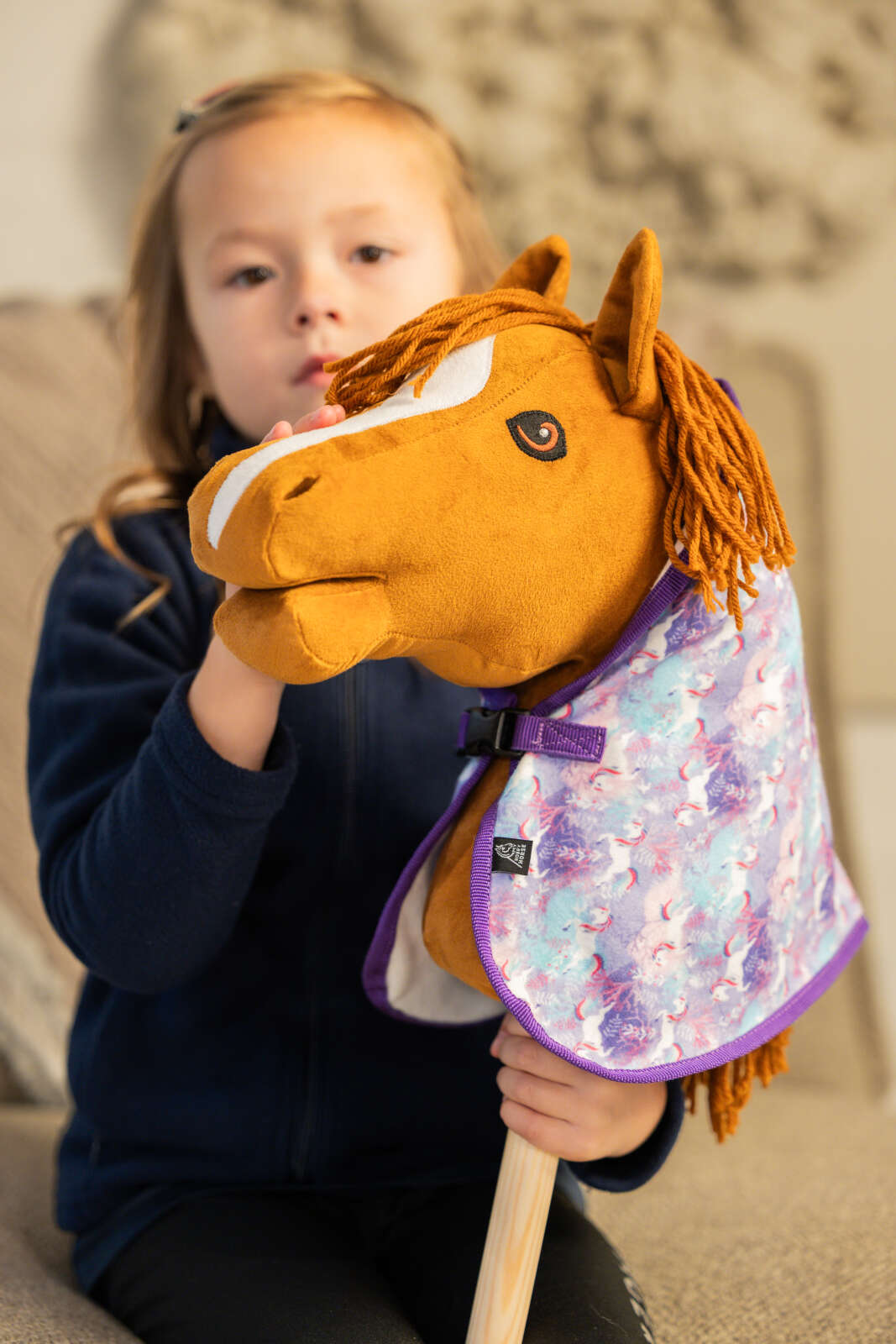 My Hobby Horse Unicorn fleece rug