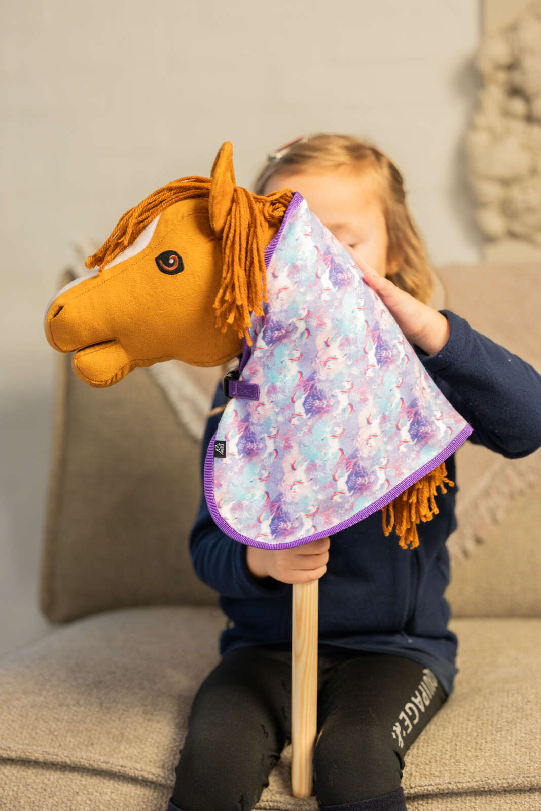 My Hobby Horse Unicorn fleece rug