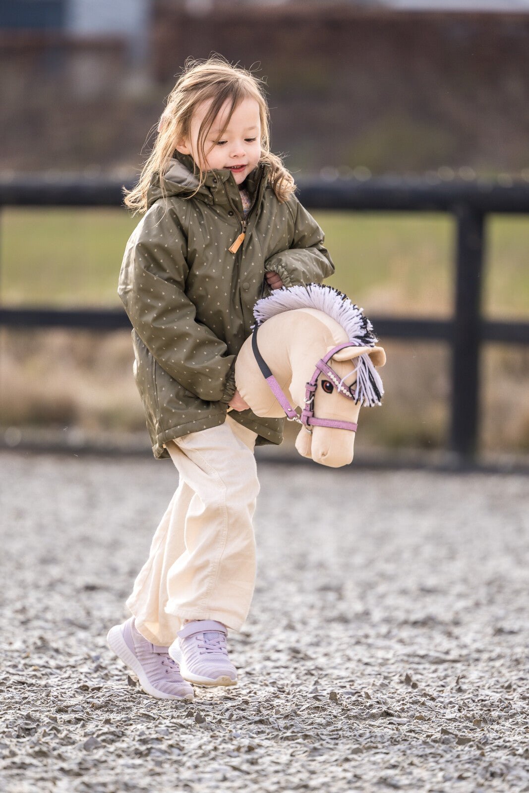 My Hobby Horse Bridle, pink glitter - Unamari
