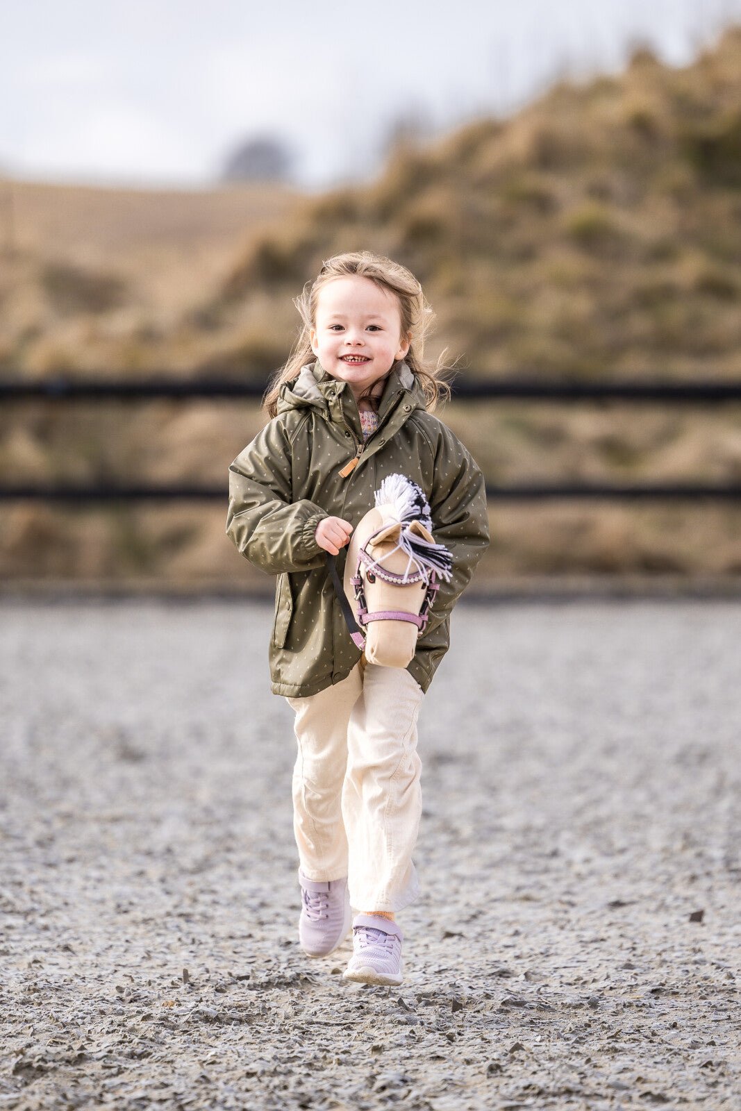 My Hobby Horse Bridle, pink glitter - Unamari