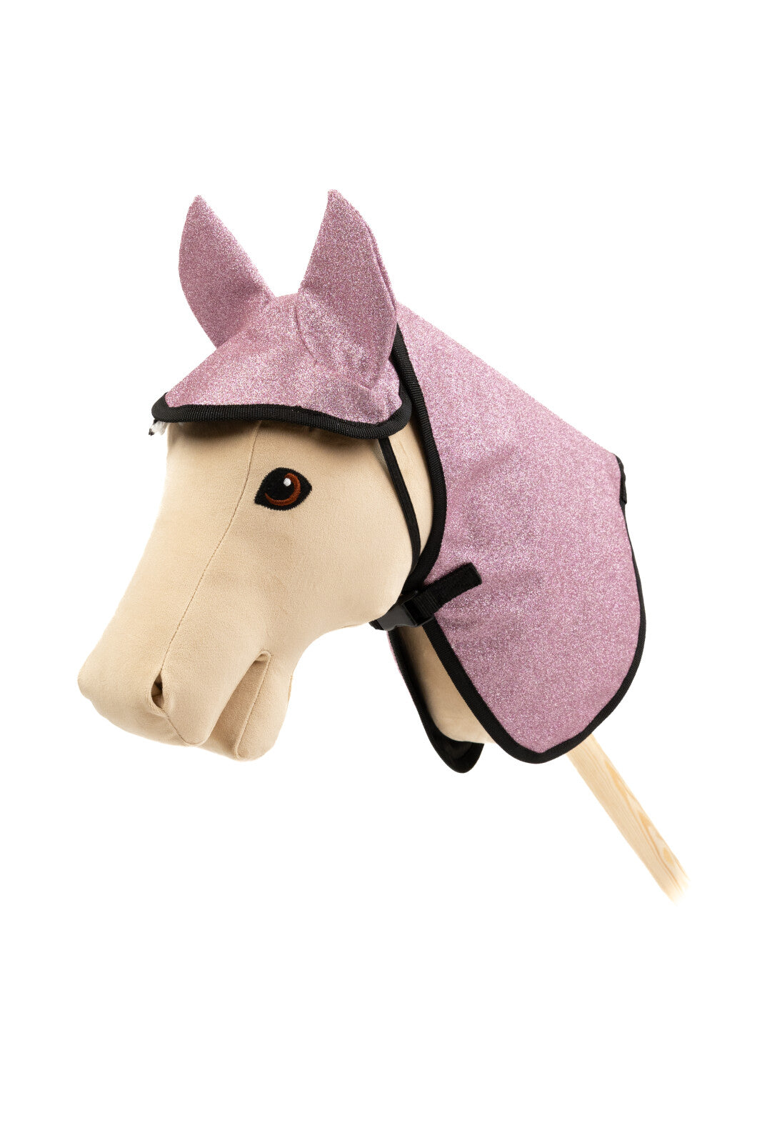 My Hobby Horse Decke & Fliegenhaube, Rosa Glitzer