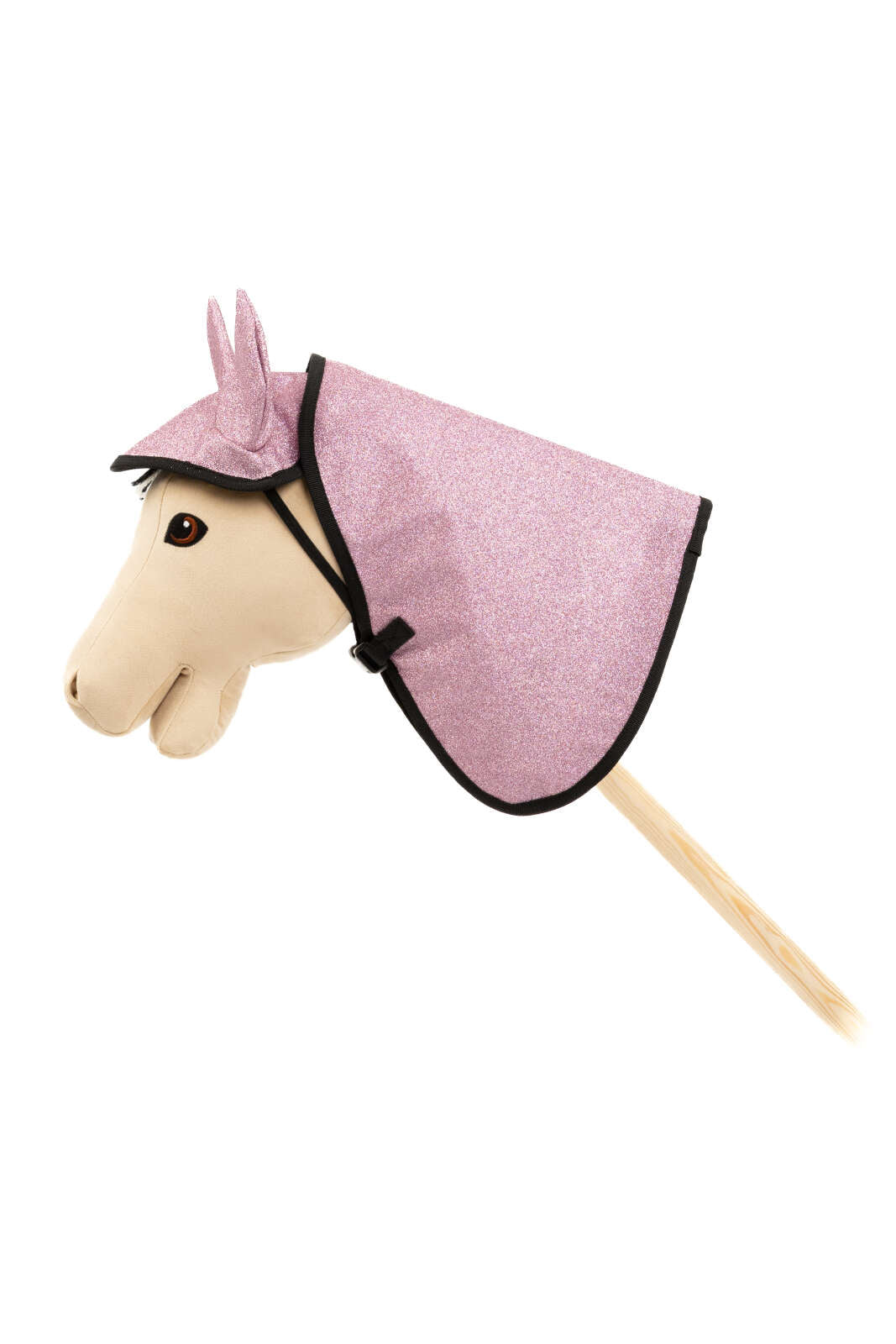 My Hobby Horse Täcke & Huva, rosa glitter